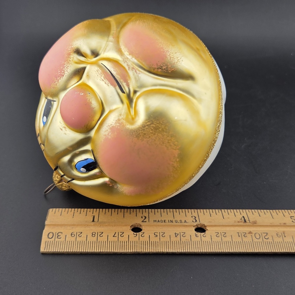 Kurt S. Adler Polonaise Goodnight Day Sun Moon Hand Blown Christmas Ornament - Picture 7 of 7